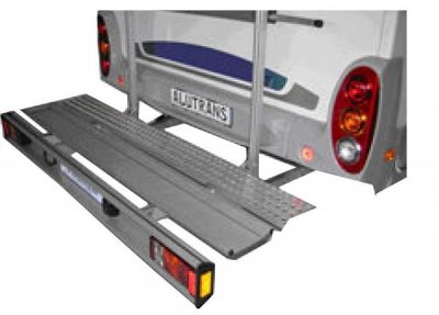 ALUTRANS Premium 1 Roller/ Motorradträger, 200kg spez. für Mercedes Sprinter 4er Bj.1995-2006-o-AHK